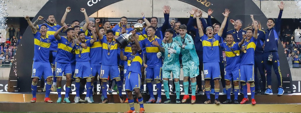 FÃšTBOL: Boca Juniors levantÃ³ su primera Copa Libertadores Sub 20