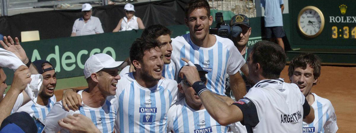 COPA DAVIS: En noviembre, Argentina definirÃ¡ con Croacia en su quinta final por la ensaladera