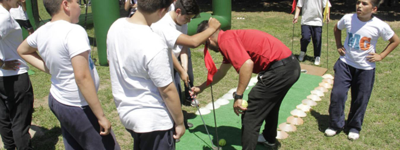 GOLF: El deporte crece en las escuelas por el Programa Deporte Educativo