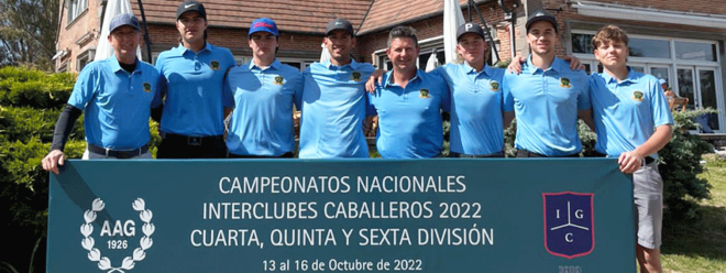INTERCLUBES NACIONAL DE GOLF: CÃ³rdoba Golf, Alta Gracia GC y RÃ­o Cuarto GC van por el tÃ­tulo a Martindale CC 