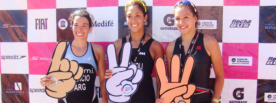 TRIATLÃ“N: Taccone y Palacio Balena coparon otra vez Mar del Plata