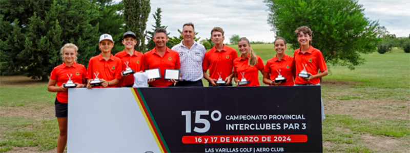 GOLF: Villa MarÃ­a GC hizo pleno y se llevÃ³ todo del Interclubes Par 3 de la FederaciÃ³n de Golf de la Provincia de CÃ³rdoba