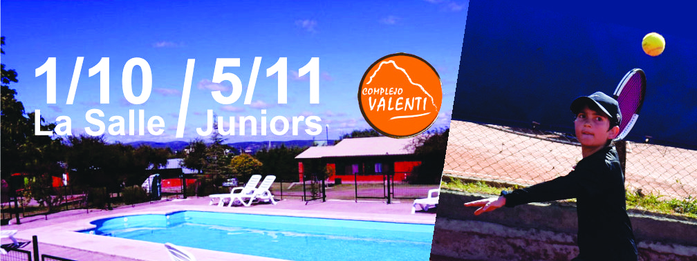 TALENTO TENIS 2022: En Valenti, los nÃºmero 1 del Circuito 2022 disfrutarÃ¡n como premio un fin de semana en Capilla del Monte
