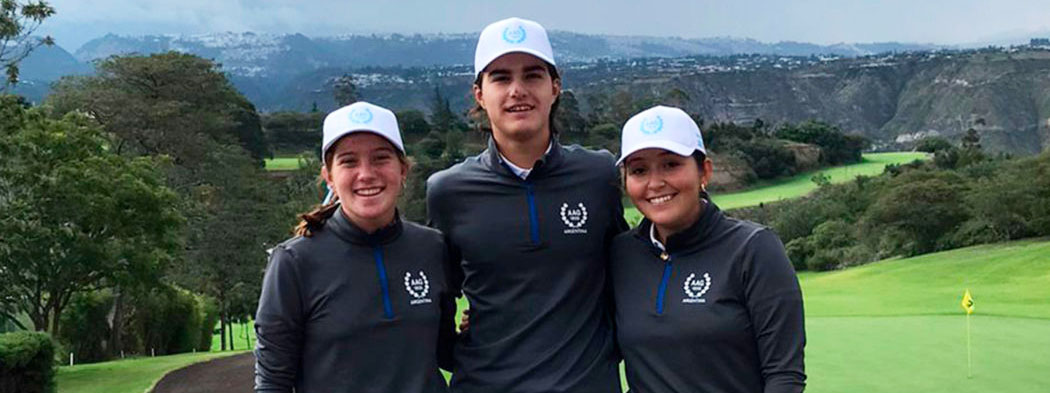 GOLF: Oviedo, DÃ³mine y SuÃ¡rez, la presencia cordobesa en el Sudamericano Juvenil y Pre Juvenil