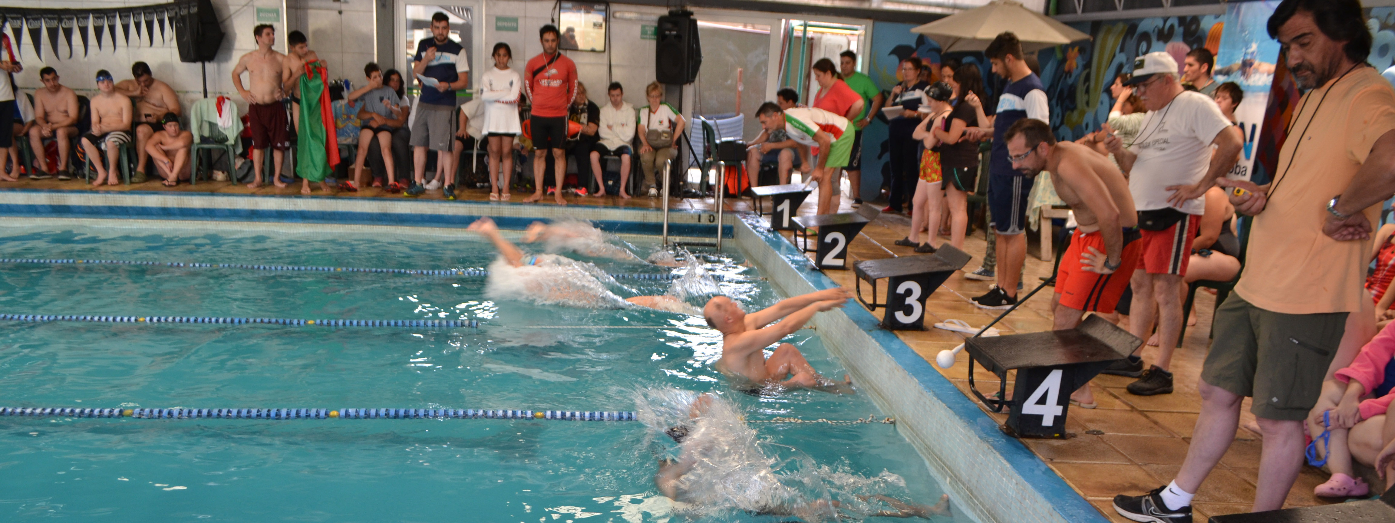 Deporte Adaptado: 14 delegaciones de todo el país disfrutaron del 11° Nacional de Natación Adaptada