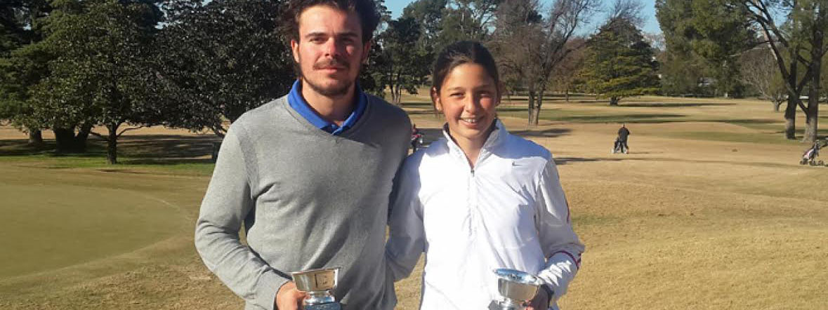 GOLF: En su campo, Arzuaga y Allub ganaron en el Ranking Provincial 