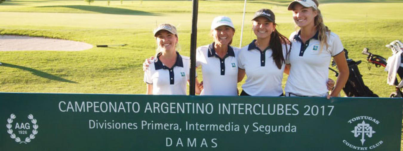 GOLF: Lomas de la Carolina, subcampeÃ³n en el Argentino Interclubes de Damas