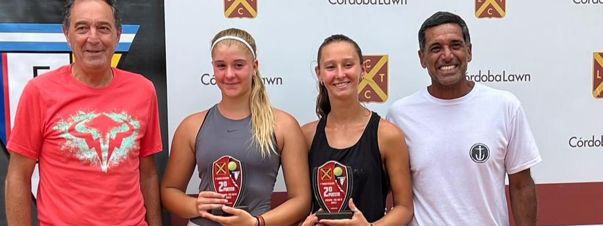 TENIS: El CÃ³rdoba Lawn consagrÃ³ nuevos campeones del 1Â° Regional Sub 16 y Sub 18