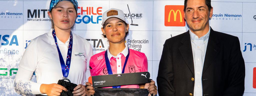 GOLF: Anna RoldÃ¡n, Mateo Verea y Magdalena DÃ³mine, en el podio del XXIV Campeonato Juvenil de Chile