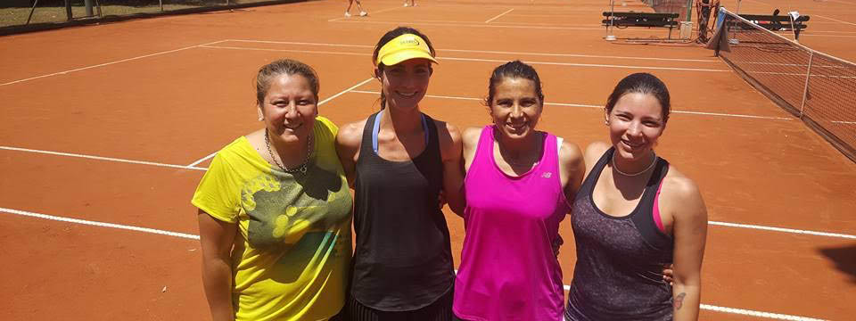 TENIS: Las Damas festejaron doble en el CÃ³rdoba Lawn Tenis