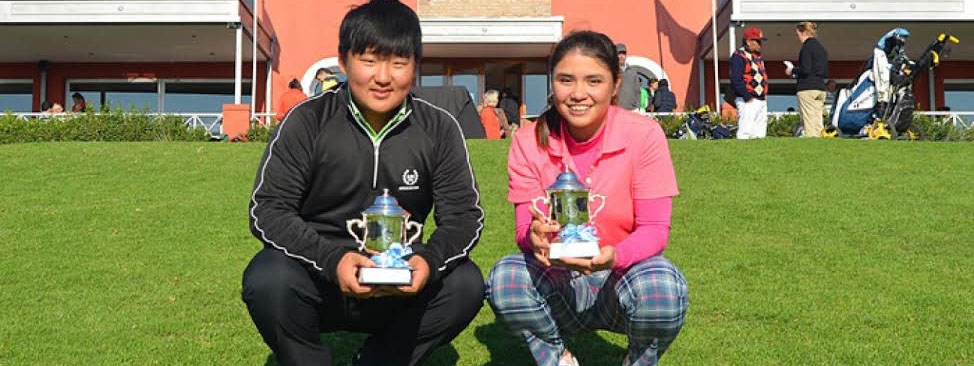 GOLF: Shin y GÃ³mez Cisterna ganaron el Nacional M15, un torneo bien cordial 