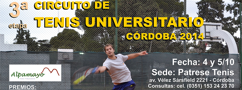 TENIS: Los Universitarios cierran la temporada en Patrese
