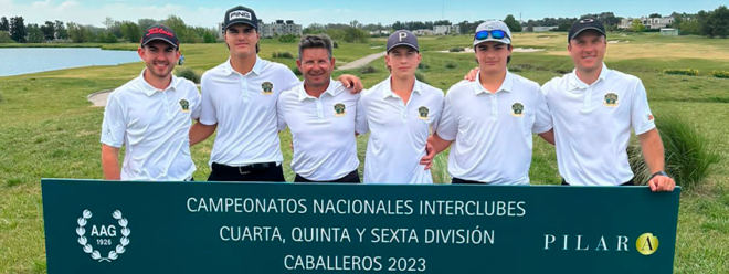 GOLF: Villa MarÃ­a GC, el equipo de la FGPC mÃ¡s destacado en el Campeonato Nacional Interclubes de Rosario GC y PilarÃ¡ Golf