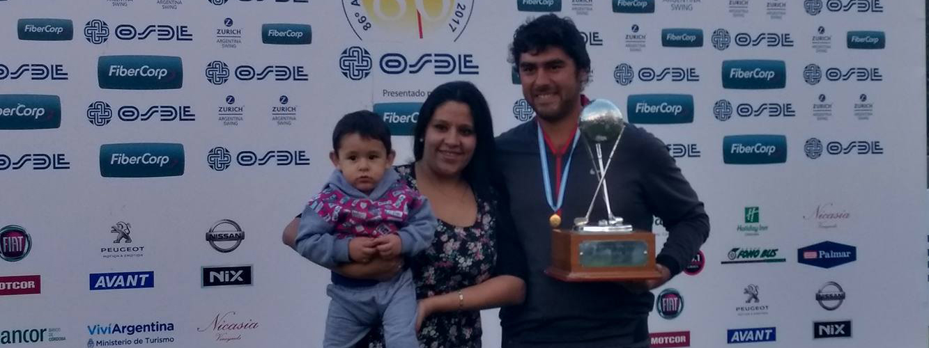 GOLF: Nelson Ledesma, un campeón de origen humilde y juego picante