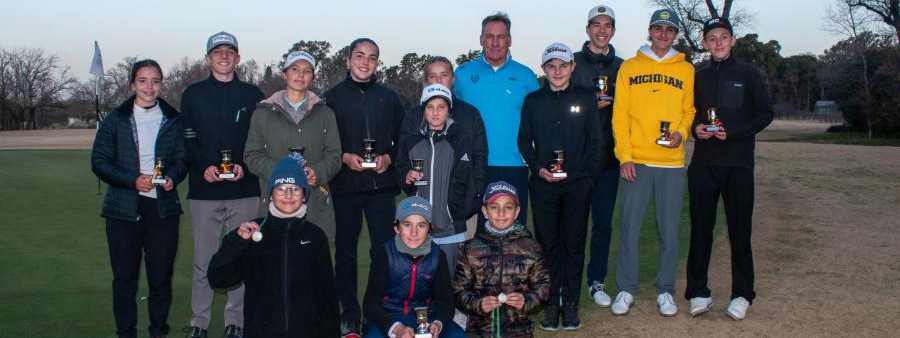 GOLF: La cuarta fecha del Ranking de Menores y Juveniles arrojó nuevos campeones en el campo de Estancia La Paz