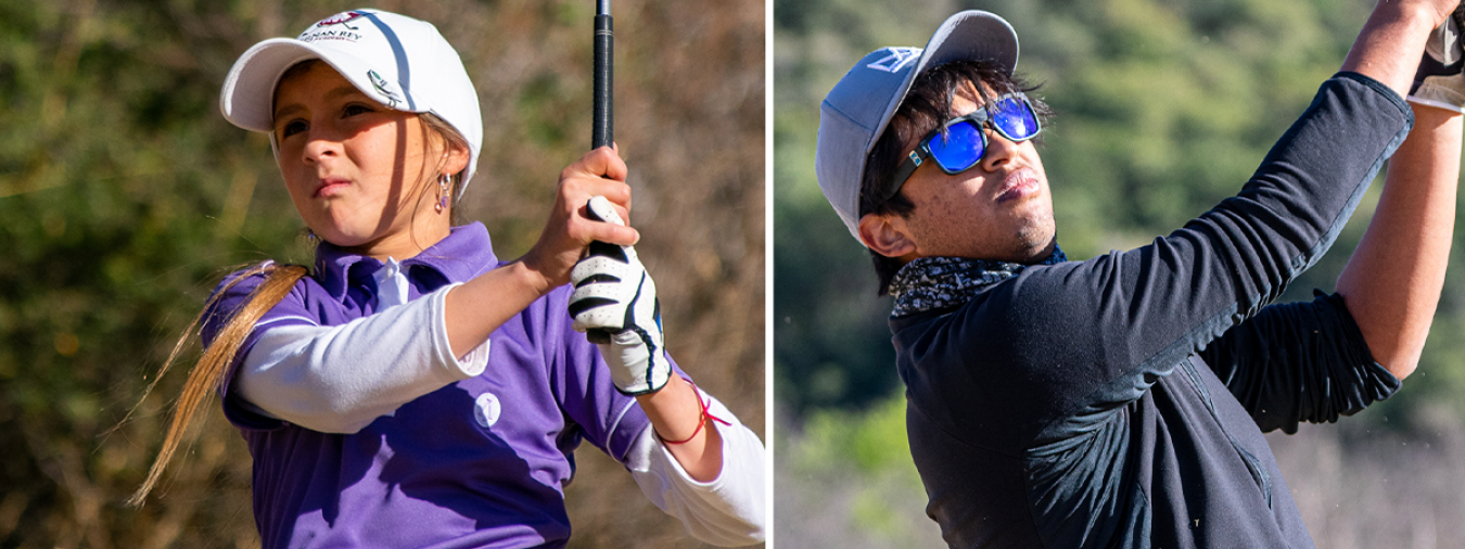 GOLF: Brisa Cabrera y Nahuel Barrera tuvieron un mejor juego en el Regional de Pueblo Nativo