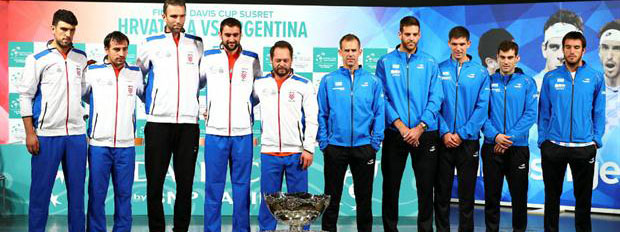COPA DAVIS: Delbonis abre la serie final entre Argentina  y Croacia frente a Cilic