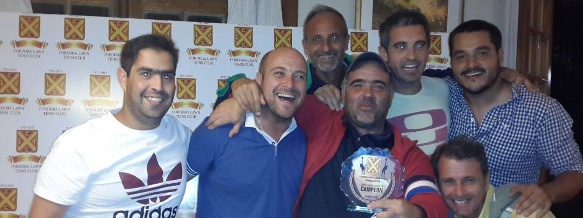 TENIS: Ocho campeones brindaron primero con la Copa Lawn Tenis 2016