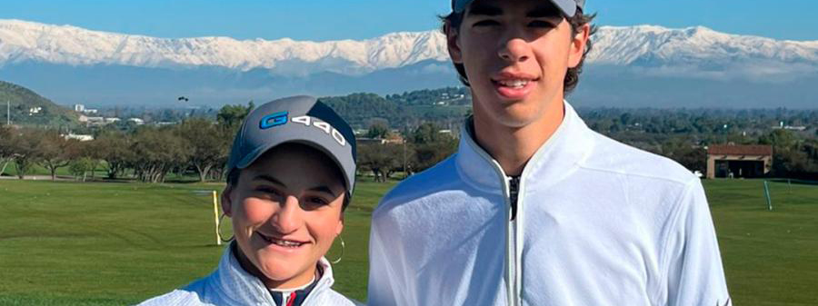 GOLF: El equipo de la FGPC, subcampeón en el Dobles Mixto Internacional del Campeonato Juvenil de Chile
