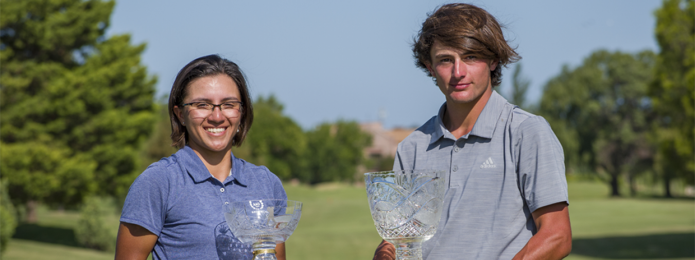 GOLF: Agustina Zeballos y Juan Loureiro se quedaron con el XXVII torneo â€œEl Federalâ€