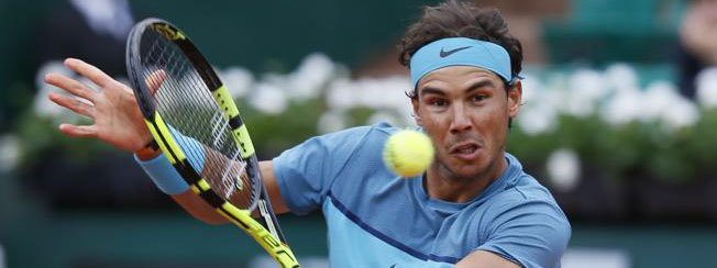 TENIS: Nadal venciÃ³ a Bagnis y llegÃ³ a los 200 triunfos en los Grand Slams
