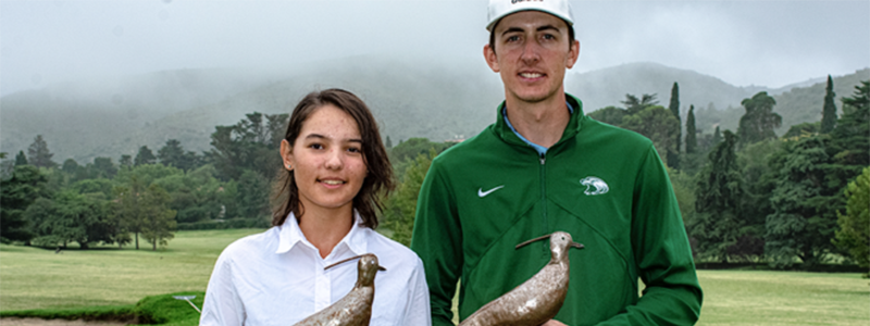 GOLF: Anna RoldÃ¡n y MatÃ­as Baccola se llevaron el Gran Premio La Cumbre 2022