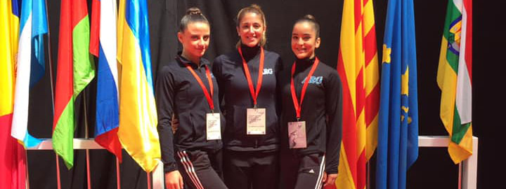RÃTMICA: SofÃ­a Bergliaffa fue Destreza en el Open Internacional de Vitoria
