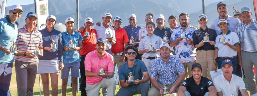 GOLF: Las parejas Maza–Fuentes en Damas, y Miserere–Castillo en Caballeros, campeones del 26° Campeonato Four Ball de la Provincia de la FGPC