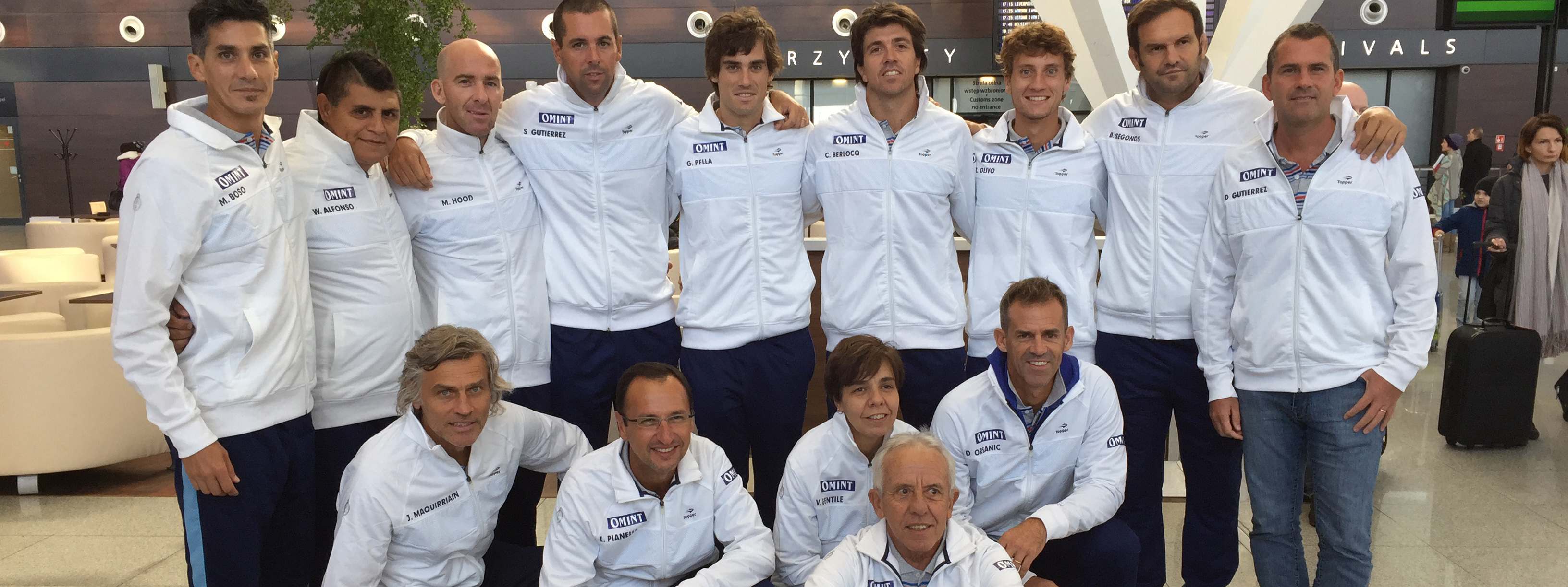 Copa Davis: la selecciÃ³n argentina de tenis ya estÃ¡ completa e instalada en Polonia
