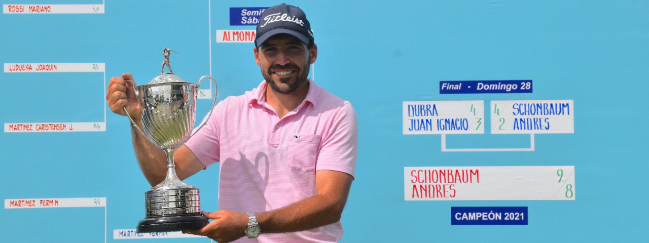 GOLF: Andy SchÃ¶nbaum (h), nuevo campeÃ³n del Argentino de Aficionados