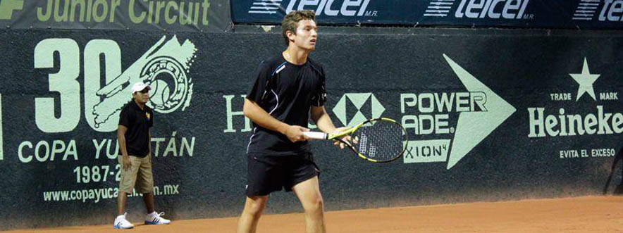 TENIS: Fran Vittar cerrÃ³ la gira con una semifinal en la III YucatÃ¡n Cup