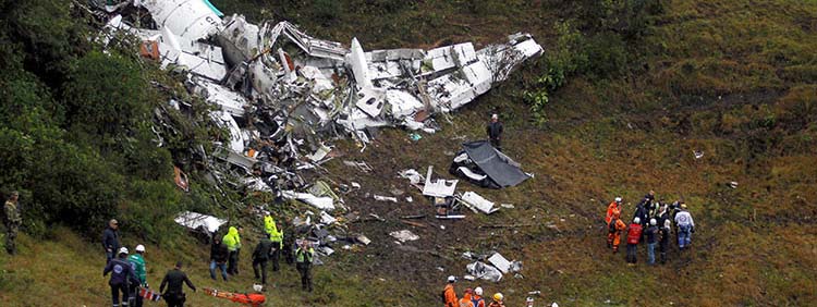 ACCIDENTE AÉREO: El deporte mundial llora por Chapecoense 