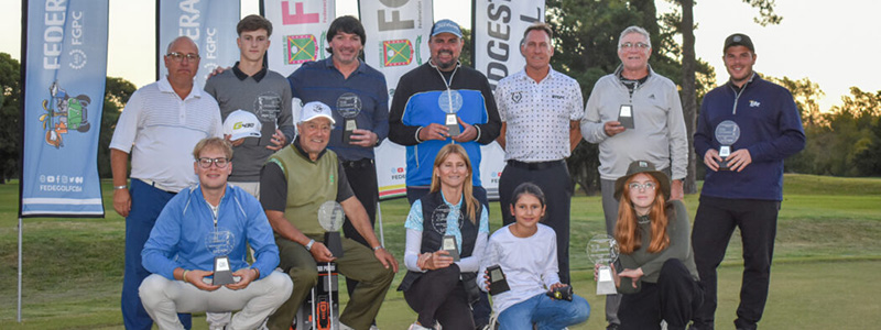 GOLF: El Bell Ville Golf Club abriÃ³ la zona este del Circuito Regional de la FGPC
