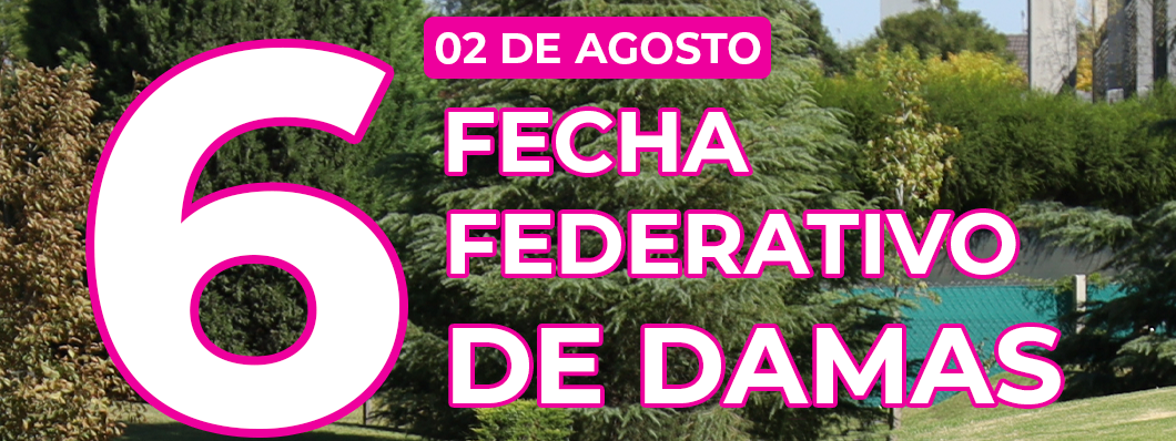 GOLF: CaÃ±uelas Country Golf recibe la 6Â° fecha del Federativo de Damas