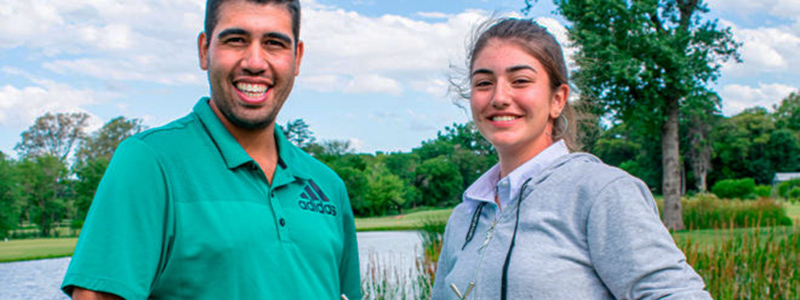GOLF: Milena AndrÃ©s y Erio Moyano cerraron con triunfos el Ranking Provincial de Aficionados