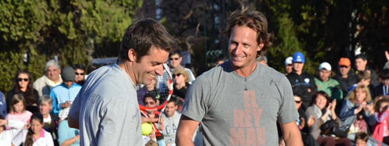 TENIS: Nalbandian y Calleri, dieron una clÃ­nica en Marcos JuÃ¡rez